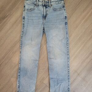Abercrombie Kids Blue Straight Jeans Classic Denim